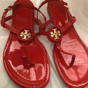 Tory Burch  12 Sandals ( like a 10) ECU ( boxG222)